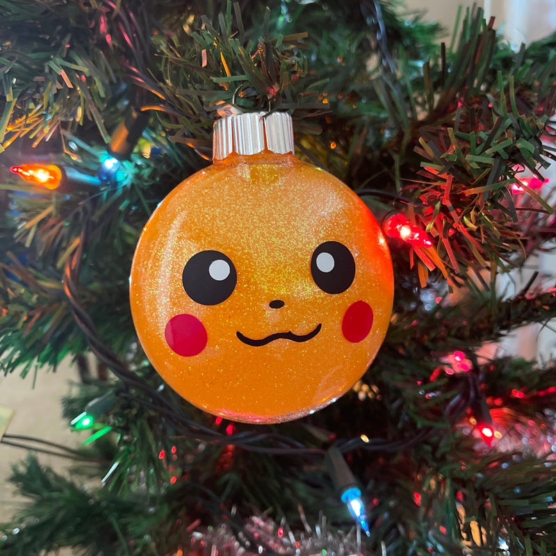 Pokemon top christmas ornament